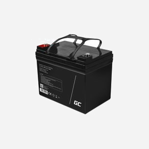 Green Cell Batterie AGM21 12V 33Ah (VRLA) 1 pièce, 130x195x159mm, Technologie Sealed Lead Acid, Durée de vie 5 ans, Poids 9.4kg - Miniature 2