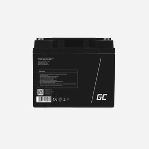 Batterie Green Cell AGM23 VRLA 12V 44Ah, dimensions 197x165x170mm, poids 12.7kg, technologie Sealed Lead Acid, durée de vie estimée 5 ans. - Miniature 2