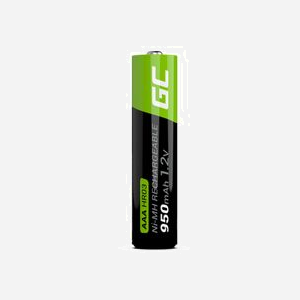 Green Cell GR03 : 4 Piles Rechargeables AAA NiMH 1.2V 950mAh, Température de fonctionnement -20°C à 60°C, Conditionnement Blister - Miniature 3