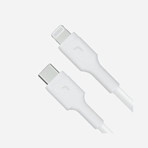 Câble Green Cell GC PowerStream KABGC07W 1m Blanc - Connecteur Lightning vers USB-C - Puissance 29W - Débit 480 Mbit/s - Compatible Apple iPhone/iPad - Miniature 2