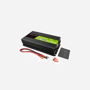 Green Cell PowerInverter 3000W LCD 24V DC-to-AC Onduleur Voiture Sinus Pur 230V/50Hz, USB, Type F, Refroidissement Actif, Boîtier Aluminium - Miniature 3