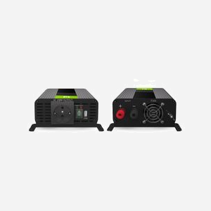 Green Cell INVGC05 Convertisseur DC-to-AC 300W Universel Auto (12V vers 230V / 50Hz) avec 1 port USB - Protection Surchauffe - Noir - 175x106x60 mm - Miniature 2