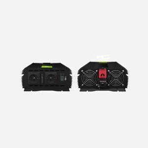 Green Cell INVGC12 Onduleur Automobile 3000W (DC-to-AC 12V vers 230V, 50Hz) avec 2 Prises, 1 USB, Refroidissement Actif, Certifié CE/RoHS - Miniature 2