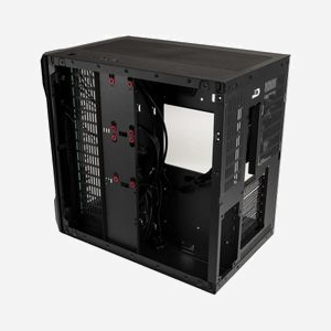 Kolink Unity Code X - Boîtier PC Midi Tower Noir, ATX/micro ATX/Mini-ITX, Mesh/Acier/Verre Trempé, 1x120mm avant, USB 3.2 Gen 1, radiateurs 360mm, 2x3.5", 2x2.5" - Miniature 2
