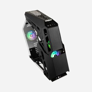 Kolink Big Chungus Shredded - Boîtier PC Midi Tower ATX/micro ATX/Mini-ITX - 1x 3.5", 2x 2.5", 3x 120mm avant, 1x 120mm arrière - Miniature 2