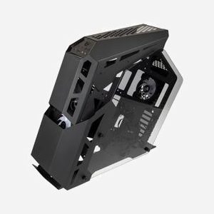 Kolink Big Chungus Shredded - Boîtier PC Midi Tower ATX/micro ATX/Mini-ITX - 1x 3.5", 2x 2.5", 3x 120mm avant, 1x 120mm arrière - Miniature 3