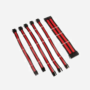 Câbles d'alimentation internes Kolink COREADEPT-EK-BRD : 6 pièces, cuivre, PET, 1x20+4pin/8pin/4+4pin (300mm), 3x6+2pin (350mm), 0.35m, AWG16