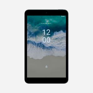 Nokia T10 Tablette 8" 32Go Wi-Fi 5 Android 12 Bleu Océan - Écran 800x1280, 3Go RAM, Unisoc Tigre, Caméra 8MP, Bluetooth 5.0, microSD jusqu'à 512Go