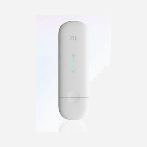 ZTE MF79U Modem Routeur Cellulaire LTE 150 Mbit/s Wi-Fi 4 (802.11n) 2.4 GHz UMTS GSM Port USB Type-A Lecteur MicroSD Connecteur Antenne TS-9