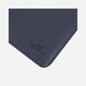 Rivacase 3017 Folio Bleu 10.1" (25.6cm) Simili-Cuir, Polyuréthane, Velours. Compatible iPad Air 2, Galaxy Tab et autres. Fermeture magnétique, 1 position, 367g. - Miniature 3