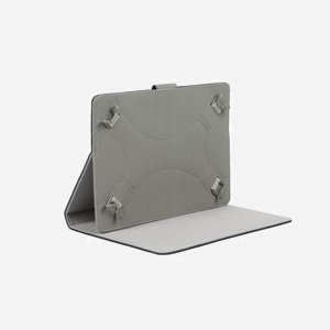 Rivacase 3017 Folio Bleu 10.1" (25.6cm) Simili-Cuir, Polyuréthane, Velours. Compatible iPad Air 2, Galaxy Tab et autres. Fermeture magnétique, 1 position, 367g. - Miniature 4