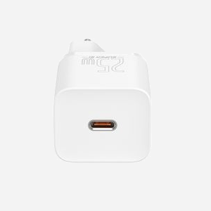 Baseus CCSP020102 Chargeur Secteur Universel Blanc - Port USB Type-C, 25W, 5V-12V, 3A, Entrée 110-240V, Compatible Intérieure - Miniature 4