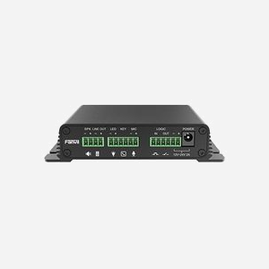 Fanvil PA2S Passerelle VoIP & Audio IP Aluminium Noir, Montage Mural/Bureau, G.711/G.722/OPUS, SIP, 2x RJ45 10/100, PoE, VPN L2TP/OpenVPN - Miniature 2