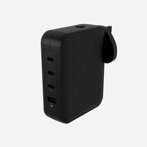 HYPER HJ1001BKWWGL Chargeur Secteur 140W GaN Power Delivery 3.1 Quick Charge 3.0 3x USB-C + 1x USB-A 3.2 Gen 1 Compatibilité Multiple Noir - Miniature 3