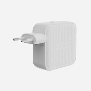 HYPER HJ1003WHWWGL Chargeur Secteur 70W GaN, 2x USB-C (Power Delivery 3.0, PPS) & 1x USB 2.0, Compatible Ordinateur Portable/Smartphone/Tablette - Miniature 3