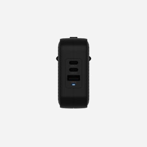 HYPER Chargeur Secteur 70W HJ1003BKWWGL: 2x USB-C (Power Delivery 3.0, PPS jusqu'à 70W) + 1x USB 2.0, GaN, Quick Charge 2.0/3.0, Noir, Adaptateurs ANZ/EU/UK/US - Miniature 5
