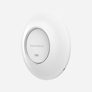 Grandstream Networks GWN7660E Point d'accès WiFi 6 AX1770 2.4/5GHz, 2x GE PoE, MIMO, SSID x32, Sécurité WEP/WPA3, Antenne 4dBi, Blanc - Miniature 1