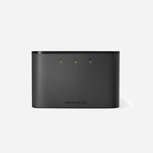 Mercusys MT110 Routeur Cellulaire 4G LTE-TDD/LTE-FDD, Wi-Fi 4 (802.11n) 2.4GHz, Micro-USB, Batterie 2200mAh, NanoSIM, Android/iOS/Windows, Noir - Miniature 2
