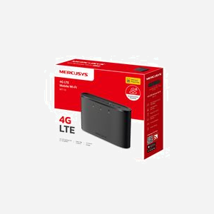 Mercusys MT110 Routeur Cellulaire 4G LTE-TDD/LTE-FDD, Wi-Fi 4 (802.11n) 2.4GHz, Micro-USB, Batterie 2200mAh, NanoSIM, Android/iOS/Windows, Noir - Miniature 4