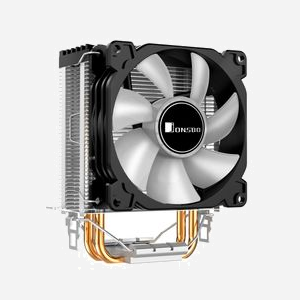 Jonsbo CR-1200 Refroidisseur CPU 92mm Noir, Socket Intel LGA 775/115x/1200 et AMD AM2/AM3/AM4/FMx, 2 Caloducs, 30.5dB, 36 CFM, LED Multi, 93x67x128mm - Miniature 3