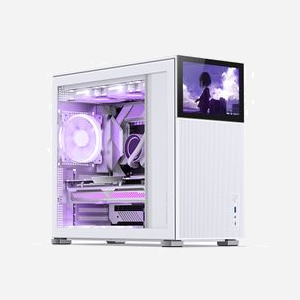Jonsbo D41 MESH Midi Tower Blanc - Boîtier PC Acier ATX/micro ATX/Mini-ITX, baie 2.5/3.5", USB 3.2 Gen 1/Gen 2 Type-A/Type-C, Ventilateurs 120/140mm - Miniature 2