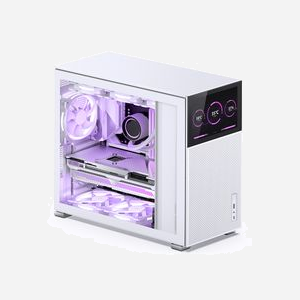 Jonsbo D41 MESH Midi Tower Blanc - Boîtier PC Acier ATX/micro ATX/Mini-ITX, baie 2.5/3.5", USB 3.2 Gen 1/Gen 2 Type-A/Type-C, Ventilateurs 120/140mm - Miniature 3