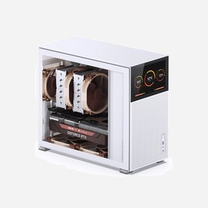 Jonsbo D41 MESH Midi Tower Blanc - Boîtier PC Acier ATX/micro ATX/Mini-ITX, baie 2.5/3.5", USB 3.2 Gen 1/Gen 2 Type-A/Type-C, Ventilateurs 120/140mm - Miniature 4