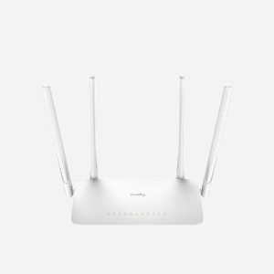 Cudy WR1300 Routeur Wi-Fi 5 Bi-bande Gigabit Ethernet 867 Mbps, 4 ports LAN, VPN PPTP/L2TP/OpenVPN/WireGuard, Sécurité WPA2, 4 antennes 5 dBi