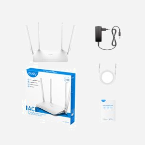 Cudy WR1300 Routeur Wi-Fi 5 Bi-bande Gigabit Ethernet 867 Mbps, 4 ports LAN, VPN PPTP/L2TP/OpenVPN/WireGuard, Sécurité WPA2, 4 antennes 5 dBi - Miniature 4