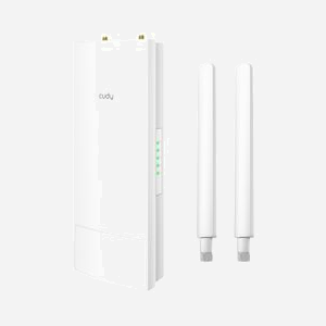 Cudy RE1200 Outdoor Répéteur WiFi 5 (802.11ac) Bi-bande 867 Mbit/s, PoE 12W, IP65, MT7628DA, 2 antennes omni, 1x RJ45, 170m, Windows/macOS/Linux/Android/iOS - Miniature 1