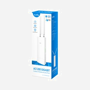Cudy AP1300-OUTDOOR Point d'accès WiFi 867 Mbit/s Dual Band 2.4/5GHz, PoE, MU-MIMO, Portée 170m, IP65, 1xGE LAN, WPA2-PSK, CPU 880MHz, 128MB RAM - Miniature 5