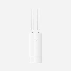 Cudy AP3000 Outdoor Blanc, Point d'accès WiFi 5 GHz/2.4 GHz, Ethernet 2.5 Gbps PoE, MIMO, Antenne Externe Amovible, Chipset MT7981/IPQ5018, IP65