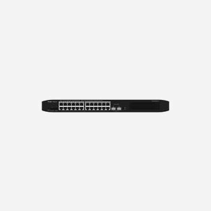 Ruijie Networks RG-ES226GC-P Commutateur Géré L2 Gigabit Ethernet 24 Ports RJ-45 PoE+ 370W + 2 SFP, 52 Gbit/s, VLAN, 8K MAC, Noir - Miniature 2