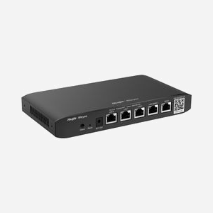 Routeur Ruijie Networks RG-EG105G-V2 Gigabit Ethernet, 4 ports LAN RJ-45, 100 utilisateurs, Web Management, 100-240V, 6W, Noir, 206.5x108.5x28mm - Miniature 2
