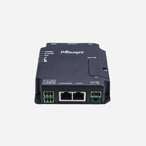Milesight UR32-L04EU-G Routeur 4G Fast Ethernet 2.4GHz Wi-Fi 4 (802.11n) 65Mbps, 2x MiniSIM, 2x RJ45, RS-485/232, MicroSD, VPN, IP30 - Miniature 3