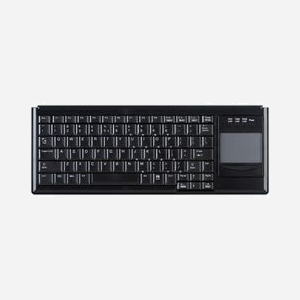 Active Key AK-4400-GU-B/GE : Clavier USB QWERTZ Allemand 83 touches, Pavé Tactile intégré, 370x139x21mm, PC/Serveur, Noir, 700g - Miniature 1