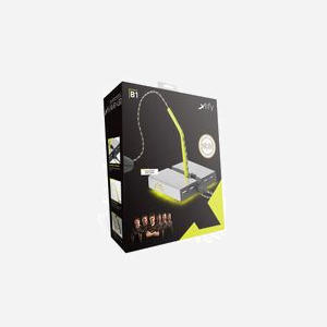 CHERRY XTRFY XG-B1-LED Hub USB 2.0 4 Ports, Câble 1.5m, Dimensions 108x108x23.5mm, Interface Hôte USB 2.0, Poids 124g - Miniature 5