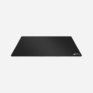 CHERRY XTRFY GP2 XXL - Tapis de Souris Gaming Noir 1200x600x3mm Surface Vêtement Monochromatique Base Antidérapante Rebords Cousus - Miniature 1