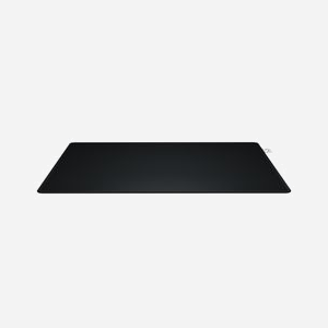 CHERRY XTRFY GPZ1-L-BLACK Tapis de Souris Gaming Noir 460x400x4mm, Surface Textile Monochromatique, Base Antidérapante, Bords Cousus, Lavable - Miniature 2