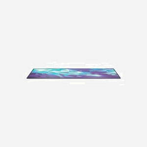 CHERRY XTRFY GP5-XL-LITUS-BLUE Tapis de Souris Gaming 920x400x3mm Bleu avec Base Antidérapante, Rebords Cousus et Surface en Tissu - Miniature 2