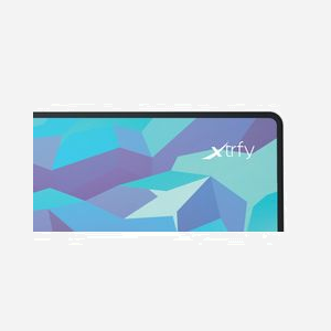CHERRY XTRFY GP5-XL-LITUS-BLUE Tapis de Souris Gaming 920x400x3mm Bleu avec Base Antidérapante, Rebords Cousus et Surface en Tissu - Miniature 4