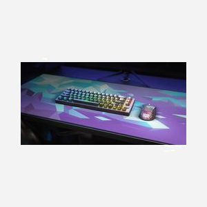 CHERRY XTRFY GP5-XL-LITUS-BLUE Tapis de Souris Gaming 920x400x3mm Bleu avec Base Antidérapante, Rebords Cousus et Surface en Tissu - Miniature 5