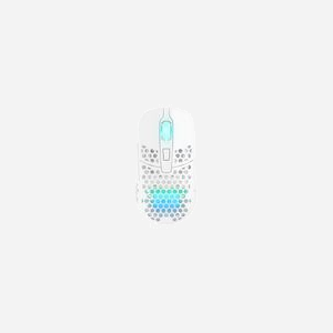 CHERRY XTRFY M42W-RGB-WHITE Souris Gaming Ambidextre RF Wireless + USB-C Optique 19000 DPI, 1000Hz, RGB, 67g - Miniature 1