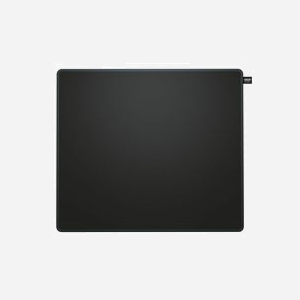 CHERRY XTRFY GP5 M Tapis de Souris Gaming Noir 320x270x3mm, Surface Tissu Haute Vitesse, Base Caoutchouc Antidérapante, Bords Cousus, Lavable - Miniature 1