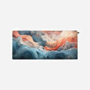 CHERRY XTRFY GP5 XL Amnis Blue - Tapis de Souris Gaming 920x400x3 mm, Tissu Haute Vitesse, Base Antidérapante Caoutchouc, Bords Cousus, Lavable - Miniature 1