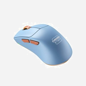 CHERRY XTRFY M64 Wireless - Souris gaming sans fil ergonomique, capteur Pixart 3395 26000 DPI, 5 boutons, 53g, batterie 75h, 1000 Hz, 2.4 GHz - Miniature 4
