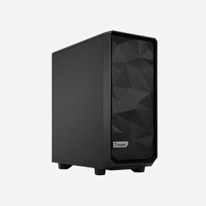 Fractal Design Meshify 2 Compact Tower Noir (FD-C-MES2C-01) : Boîtier PC Acier ATX/Micro ATX/Mini-ITX, 2x140mm avant, 1x120mm arrière, 2x3.5", 4x2.5"
