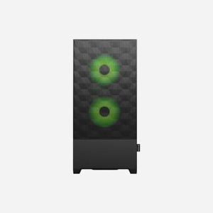 Fractal Design Pop Air Tower Noir/Vert (FD-C-POR1A-04), ATX/micro ATX/Mini-ITX, 3x3.5", 4x2.5", Vitre, 2x120mm avant, 1x120mm arrière, USB 3.2 Gen 1 - Miniature 2
