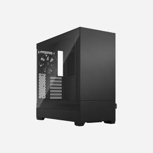 Fractal Design Pop Silent Tower Noir (FD-C-POS1A-02) : Boîtier PC Acier/Verre Trempé ATX/microATX/Mini-ITX, 3x3.5", 4x2.5", 2x120mm avant, 1x120mm arrière - Miniature 1