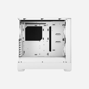 Fractal Design Pop Silent Tower Blanc, Boîtier PC ATX/Micro-ATX/Mini-ITX, 3x3.5", 4x2.5", 3x120mm, Acier/Verre Trempé, USB 3.2 Gen 1 - Miniature 3